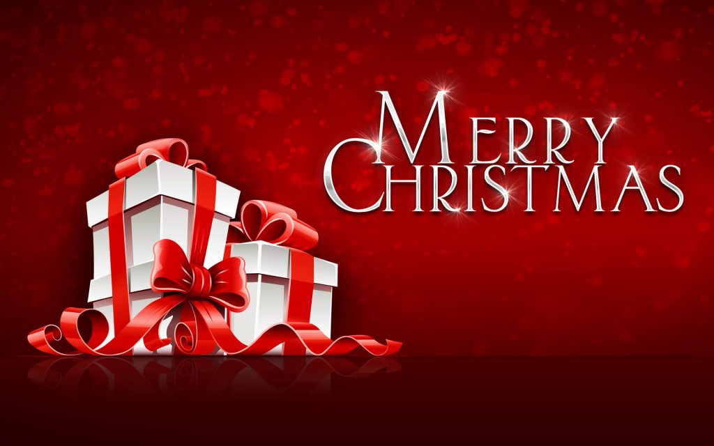 Merry Christmas images with gifts